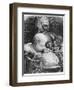 Education of Gargantua, Illustration from "Gargantua" by Francois Rabelais (1494-1553)-Gustave Doré-Framed Giclee Print