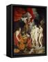 Education of Marie de Medicis-Peter Paul Rubens-Framed Stretched Canvas