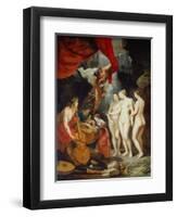 Education of Marie de Medicis-Peter Paul Rubens-Framed Giclee Print