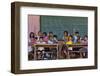 Education, Students Having a Class in a Village School, Bohol Island, Philippines-Keren Su-Framed Photographic Print