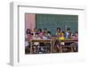 Education, Students Having a Class in a Village School, Bohol Island, Philippines-Keren Su-Framed Photographic Print