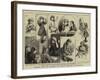 Education under the Government Code, Teaching Needlework by Demonstration-null-Framed Giclee Print