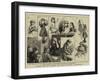 Education under the Government Code, Teaching Needlework by Demonstration-null-Framed Giclee Print