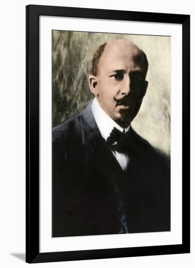 Educator W.E.B. Du Bois Portrait-null-Framed Giclee Print