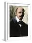 Educator W.E.B. Du Bois Portrait-null-Framed Giclee Print