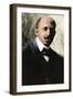 Educator W.E.B. Du Bois Portrait-null-Framed Premium Giclee Print