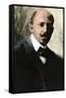 Educator W.E.B. Du Bois Portrait-null-Framed Stretched Canvas