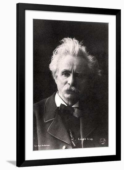 Edvard Grieg 1901-null-Framed Giclee Print