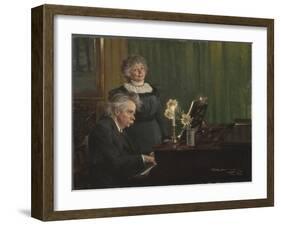 Edvard Grieg and Nina Grieg, 1898-Peder Severin Kroyer-Framed Giclee Print