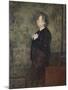 Edvard Grieg, Compositeur Et Pianiste Norvegien - Portrait of Edvard Grieg (1843-1907), by Werenski-Erik Theodor Werenskiold-Mounted Giclee Print
