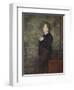 Edvard Grieg, Compositeur Et Pianiste Norvegien - Portrait of Edvard Grieg (1843-1907), by Werenski-Erik Theodor Werenskiold-Framed Premium Giclee Print