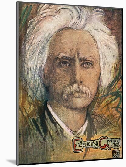 Edvard Hagerup Grieg-Nico Jungman-Mounted Art Print