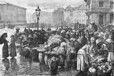 Danish Veggie Market-Edvard Petersen-Art Print