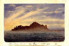 Sunset, 7Pm, March 30.11, Hut Point, Ski Slope, 1911-Edward Adrian Wilson-Giclee Print