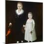 Edward and Sarah Rutter, C1805-Joshua Johnson-Mounted Giclee Print