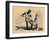 'Edward and the Count of Chalons', c1860, (c1680)-John Leech-Framed Giclee Print