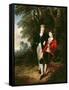 Edward and Thomas Tomkinson, C.1784-Thomas Gainsborough-Framed Stretched Canvas