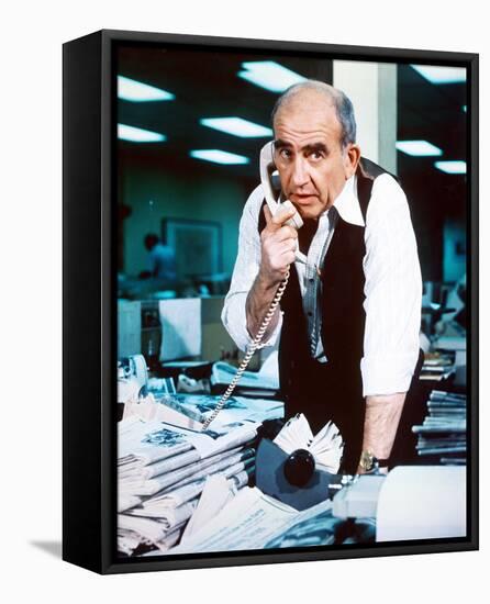 Edward Asner - Lou Grant-null-Framed Stretched Canvas