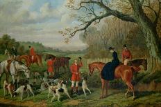 A Horse Race in Victoria Park, 1874-Edward Benjamin Herberte-Framed Giclee Print