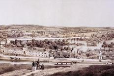 White Sulphur Springs, Montgomery County, from 'Album of Virginia', 1858-Edward Beyer-Stretched Canvas