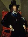 Portrait of King Charles I (1625-49) at His Trial (See also 162534 and 245466)-Edward Bower-Giclee Print