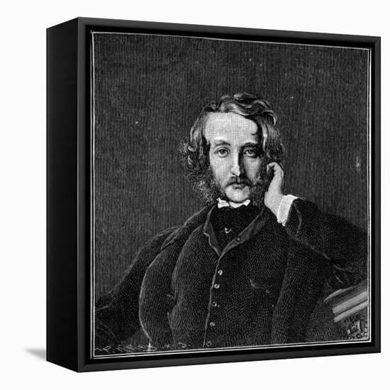 Edward Bulwer-Lytton-Daniel Maclise-Framed Stretched Canvas