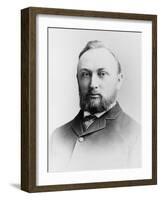 Edward C Pickering, Astronomer, Psychical Researcher-null-Framed Art Print