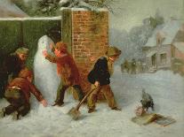 The Snowman-Edward Charles Barnes-Framed Giclee Print