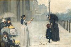 Spring - Piccadilly, 1887-Edward Clegg Wilkinson-Stretched Canvas
