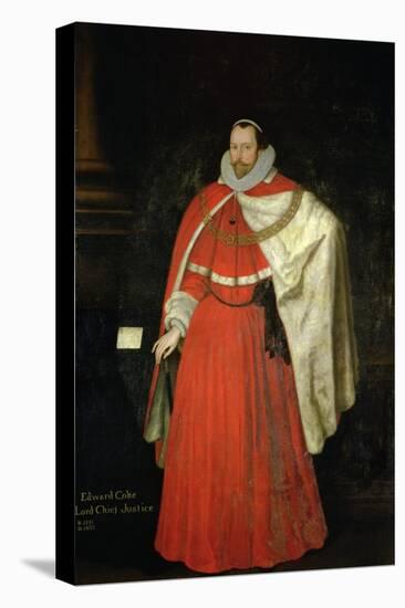 Edward Coke, Lord Chief Justice-Marcus, The Younger Gheeraerts-Stretched Canvas