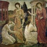 The Feast of Peleus (Oil on Panel)-Edward Coley Burne-Jones-Giclee Print