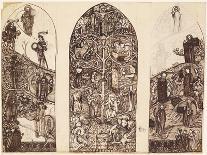 Cheddleton, Morris, Marshall, Faulkner & Co, Edward Burne-Jones, Trumpeting Angel, 1869-Edward Coley Burne-Jones-Giclee Print