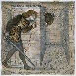 Odin, 1883 (Black Chalk on Paper)-Edward Coley Burne-Jones-Giclee Print