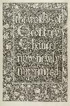 Title Page, from 'The Works of Geoffrey Chaucer Now Newly Imprinted', Engraved by William Morris (1-Edward Coley & Morris William (1834-96) Burne-Giclee Print