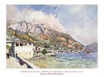 Morning At Gargagno, Lake Of Garda, Italy, 1911-Edward Darley Boit-Mounted Art Print