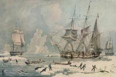 Northern Whale Fishery, c1829-Edward Duncan-Giclee Print