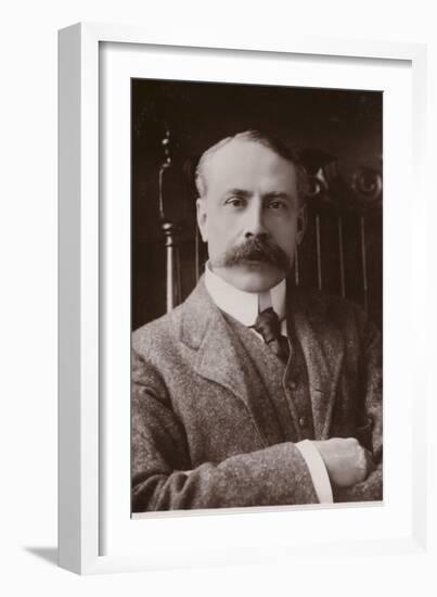 Edward Elgar, English Composer-null-Framed Photographic Print