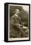 Edward Elgar Postcard Circa 1905-null-Framed Stretched Canvas