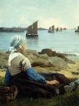 Awaiting his Return, 1884-Edward Emerson Simmons-Framed Giclee Print