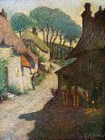 Thurlestone Village, South Devon, 1924-1926-Edward Frederick Ertz-Framed Stretched Canvas