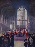 The homage of his people: King Edward's lying in state, Westminster Hall, May 16-19, 1910 (1911)-Edward Frederick Skinner-Giclee Print