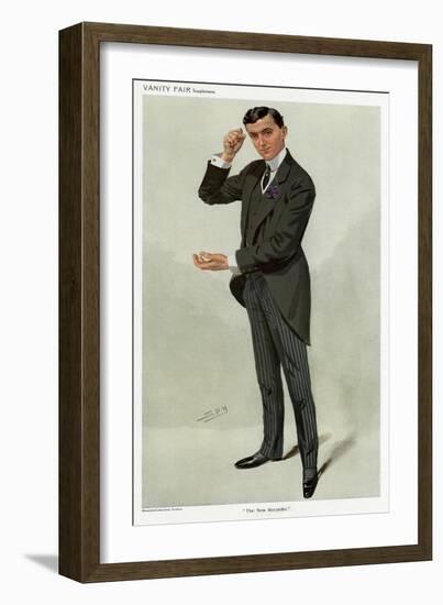 Edward G. Hemmerde, Vanity Fair-Leslie Ward-Framed Art Print