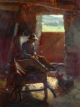 Cutting Stacks Rods, 1897-Edward George Hobley-Giclee Print