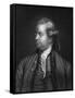 Edward Gibbon, British Historian, 19th Century-Joshua Reynolds-Framed Stretched Canvas