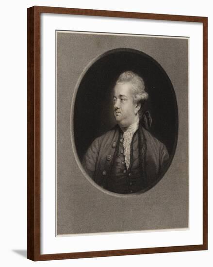 Edward Gibbon-Sir Joshua Reynolds-Framed Giclee Print