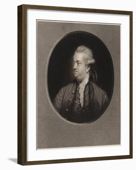 Edward Gibbon-Sir Joshua Reynolds-Framed Giclee Print