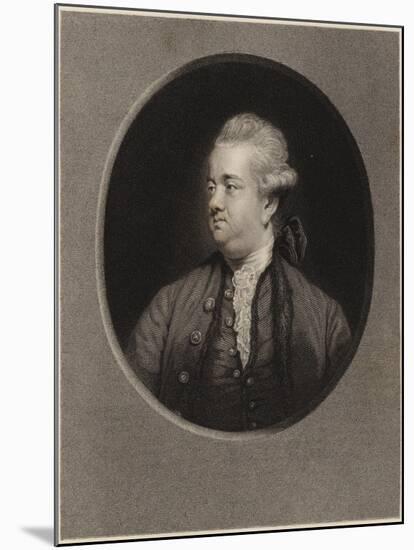 Edward Gibbon-Sir Joshua Reynolds-Mounted Giclee Print