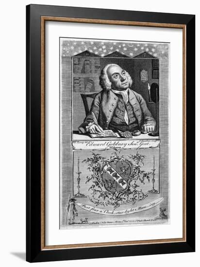 Edward Goldney-Richard Cosway-Framed Art Print