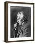 Edward Gordon Craig in 1923-Hugh Thomas-Framed Art Print