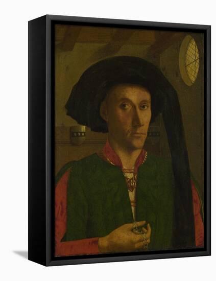 Edward Grimston, 1446-Petrus Christus-Framed Stretched Canvas